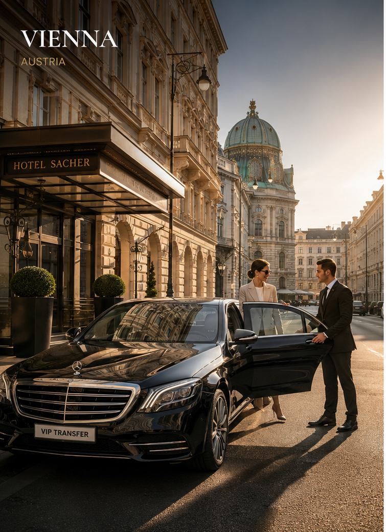 VIP transfer and private chauffeur service in Vienna, Austria