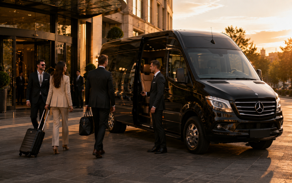VIP Mercedes Sprinter Group Vehicle